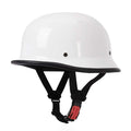 Alon – Robuster Motorradhelm mit verstellbaren Riemen und Vintage-Finish