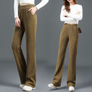 Aylin - Entspannte Hose mit weitem Bein und elastischem Bund Seitentaschen