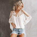 Grace - Elegantes Spitzentop Mit V Ausschnitt