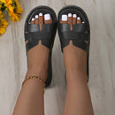 Tilana - Bequeme Flip Flops Sandalen mit dickem Boden und rutschfester