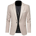 Harald - Slim Fit Reverskragen Blazer mit langen Ärmeln und Taschen