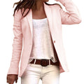 Talina - Stilvoller Revers Knopf Blazer mit langen Ärmeln und Taschen