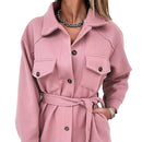 Zorah - Bequeme Langarmjacke mit Knöpfen und Taschen