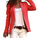 Serina - Schmal geschnittener Blazer mit Reverskragen langen Ärmeln und Knöpfen