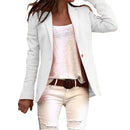 Serina - Schmal geschnittener Blazer mit Reverskragen langen Ärmeln und Knöpfen
