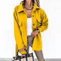 Zorah - Bequeme Langarmjacke mit Knöpfen und Taschen