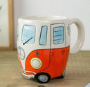 RetroBus - Retroinspirierter Kaffeebecher mit verspieltem Gestaltung