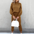 Clara - Laterneärmelig Oben Und Hosen Zweiteiliges Set